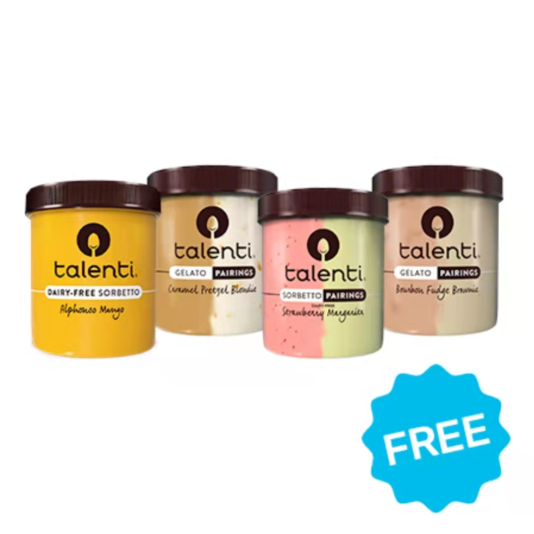 Save on Talenti Sorbetto Pairings Strawberry Margarita Dairy-Free