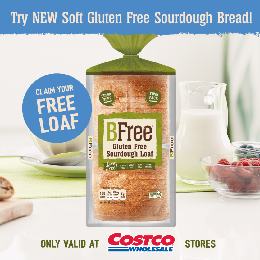 bfree gluten free sourdough bread costco